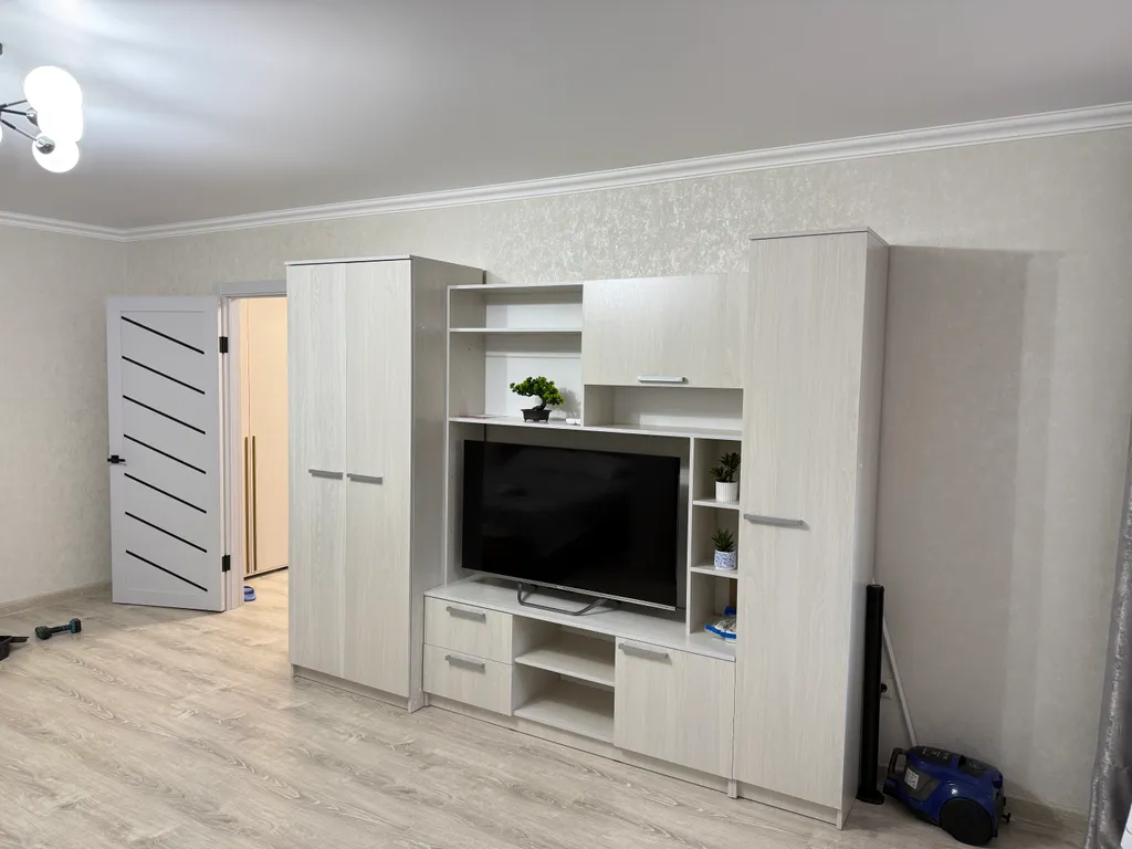 Светлая просторная однокомнатная квартира