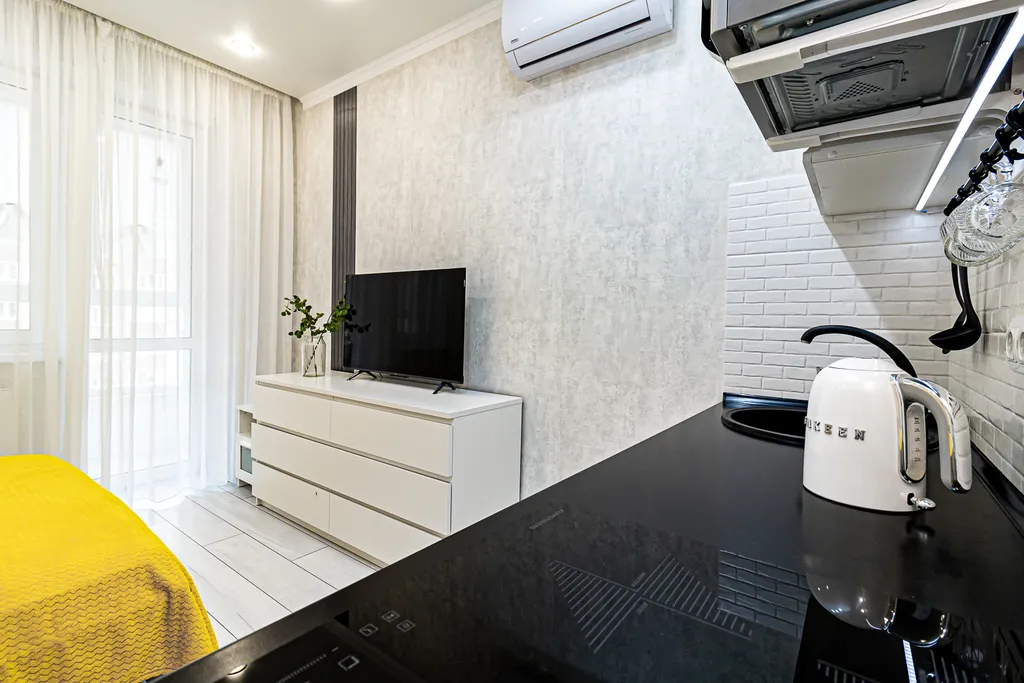 Квартира Квартира Студия для 2 гостей в ЖК Гарантия — Краснодар