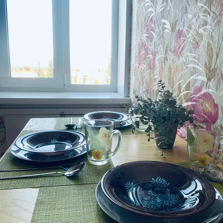 Однокомнатная с видом на горы