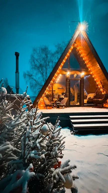 Коттедж Дом с видом на реку — Толстобино