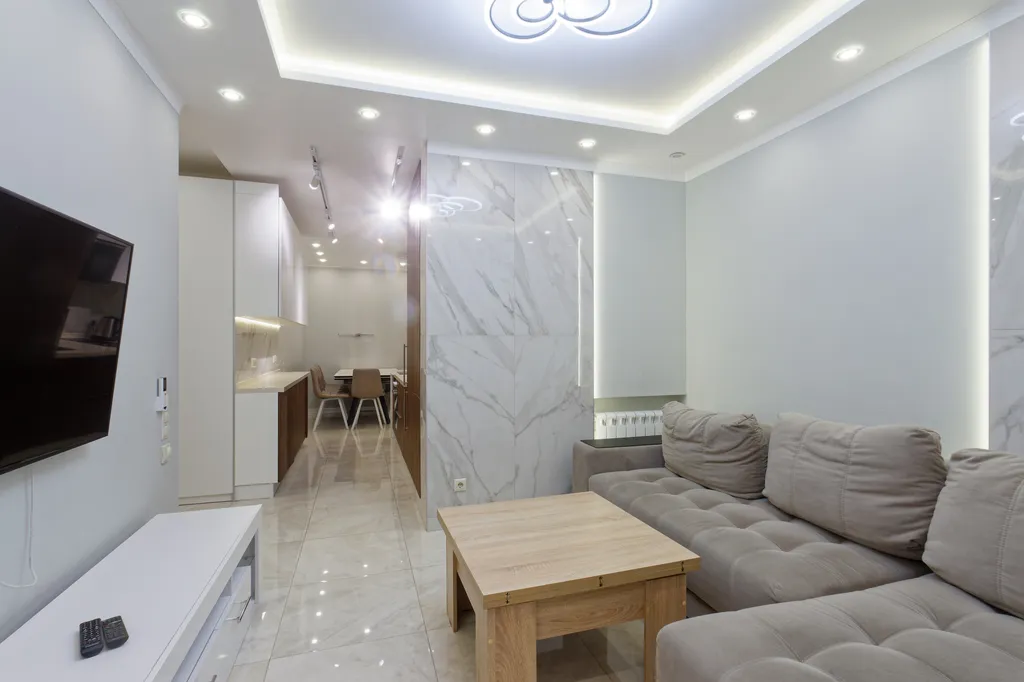 Квартира Просторная Евро-дизайнерская квартира 3 спальни 2 сан 12 мин до Кремль — Москва