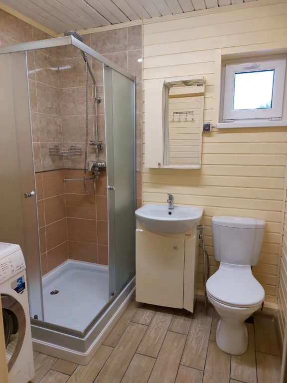 Коттедж Дом у Онежского Озера с баней — Деревянное