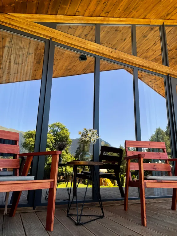 Шале в стиле прованс в центре горнолыжного курорта Архыз