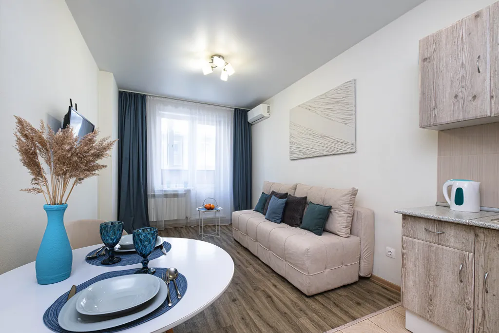 Квартира Квартира 2-х комнатная студия, жд вокзал, цирк — Новосибирск