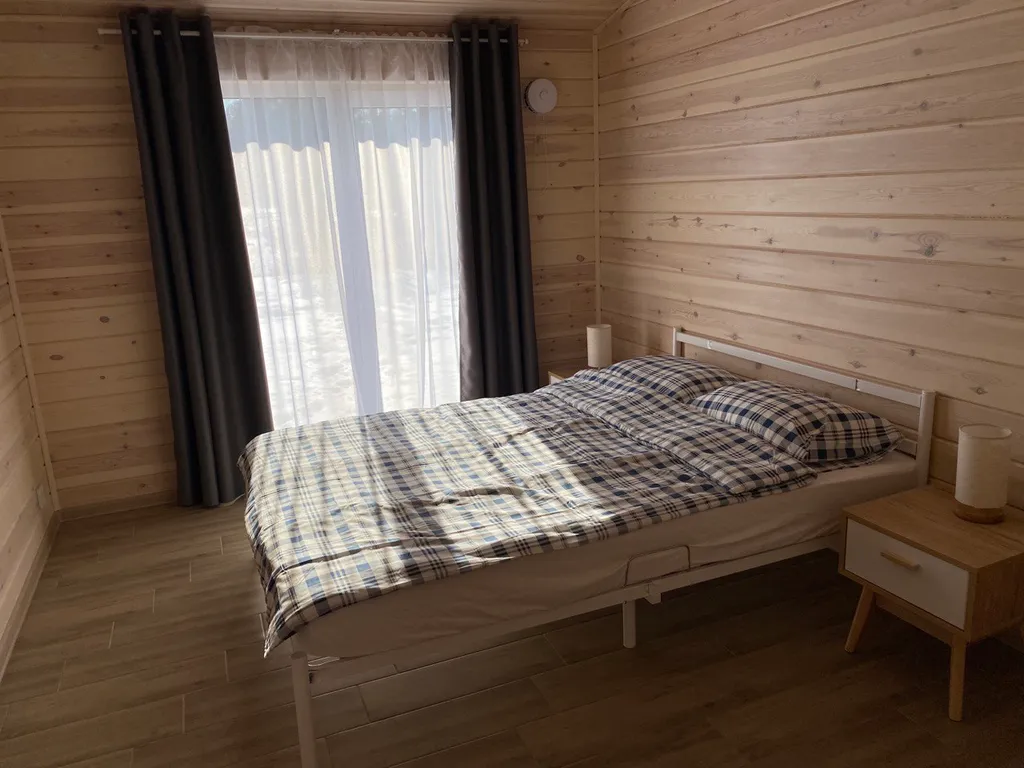 Светлый ХюггеДомик с сауной