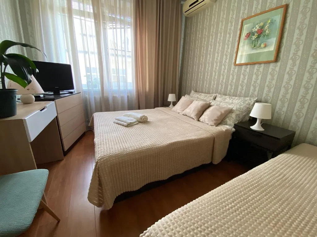 Квартира Квартира Уютная двушка на аллее 1000 сосен у санаториев — Горячий Ключ