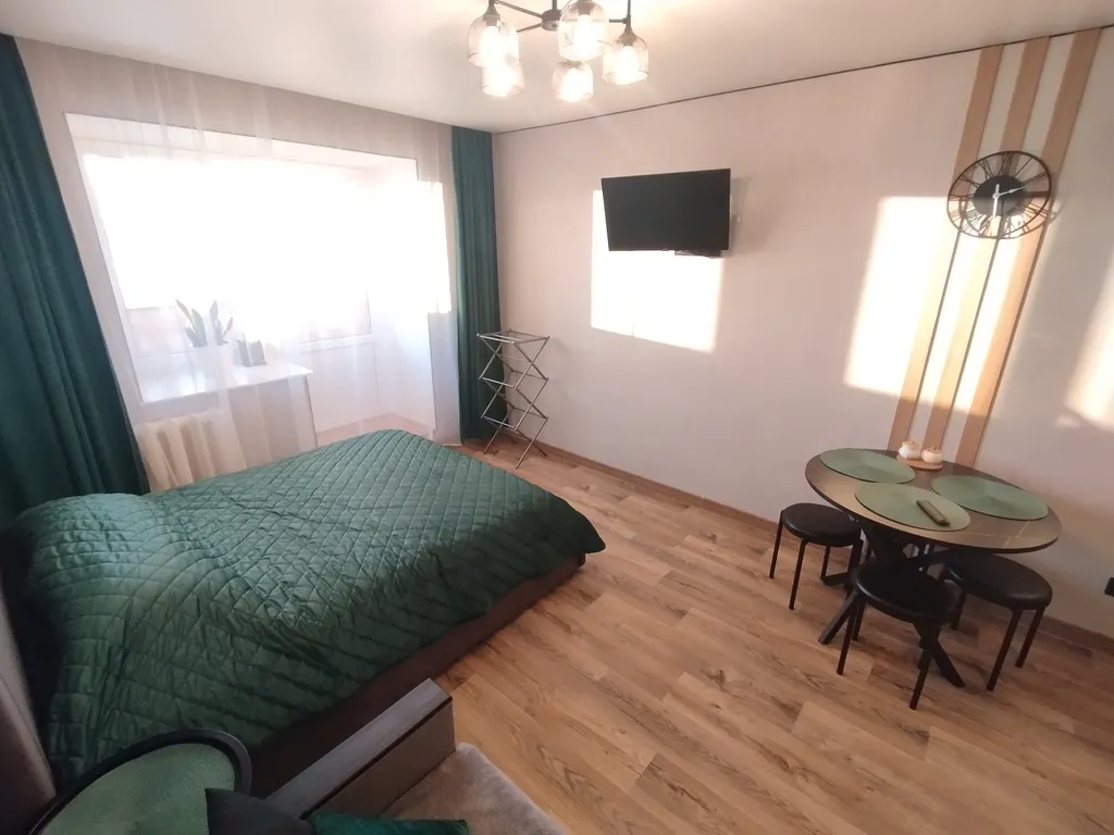 Уютная студия с видом на парк