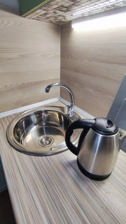 Симпатичная студия на высоком этаже