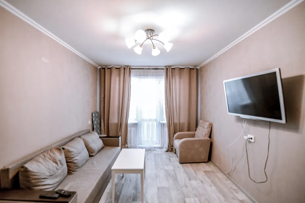 2 комнатная квартира с муз. колонкой возле горнолыжной трассы