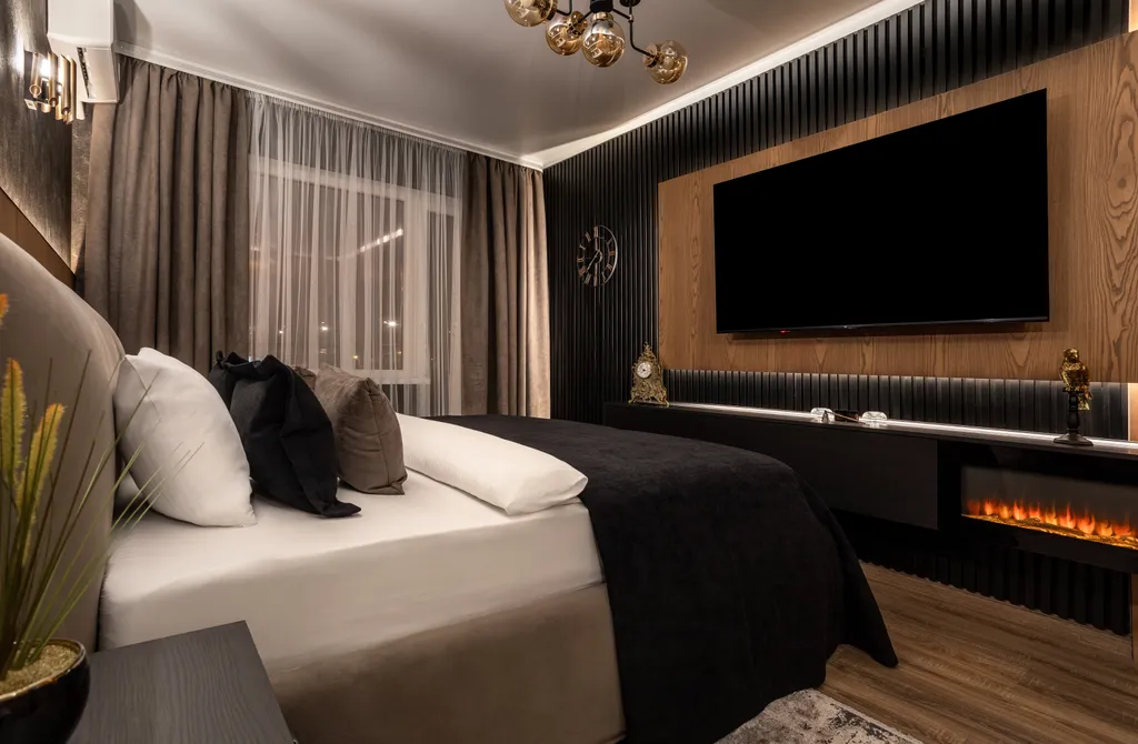 Квартира Апартаменты класса люкс у реки в центре Рыбной деревни — Калининград