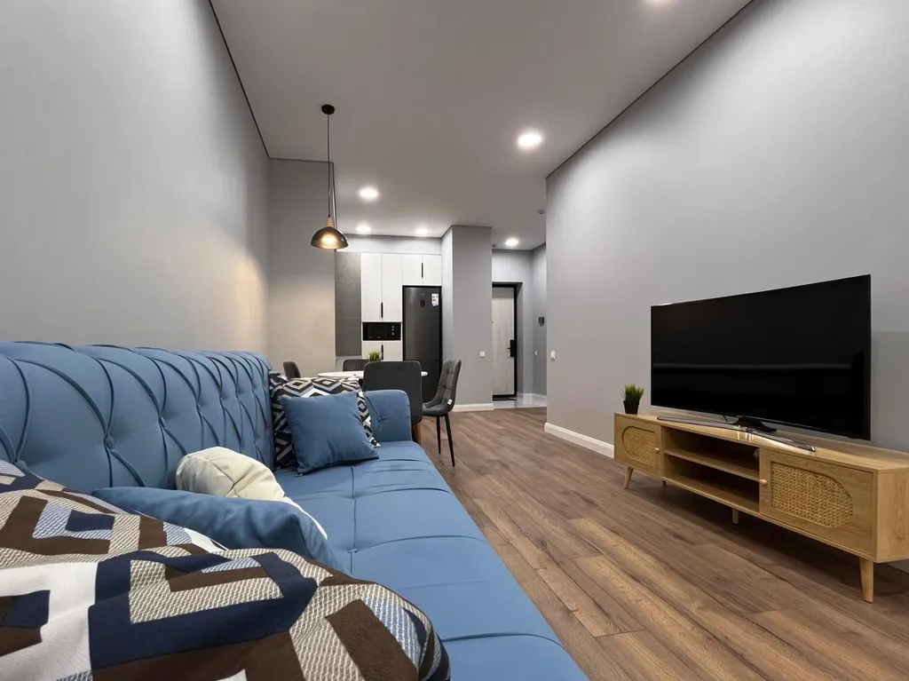 Элегантная квартира в ЖК «Меридиан резиденс» центр & питьевая вода — аренда посуточно в Алматы