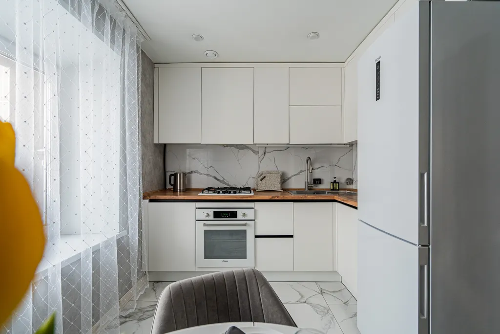 Красивая квартира с отдельными комнатами в районе Выя