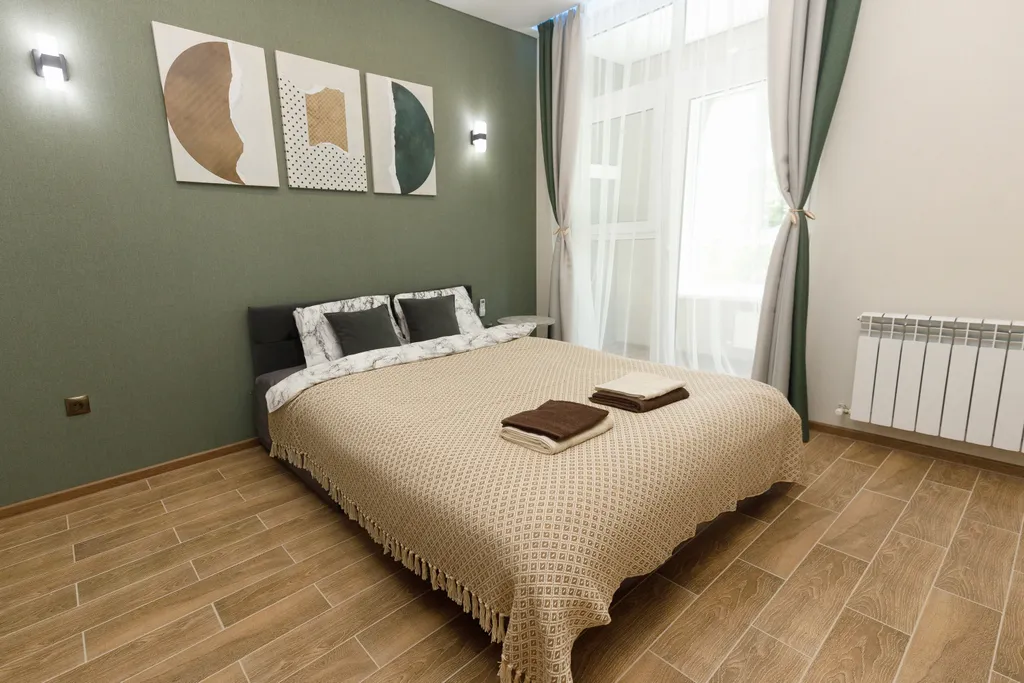 Квартира в новостройке с видом на парк