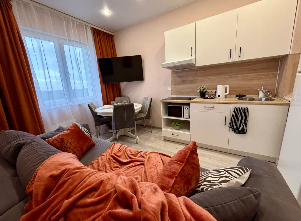 Уютная просторная квартира с евроремонтом