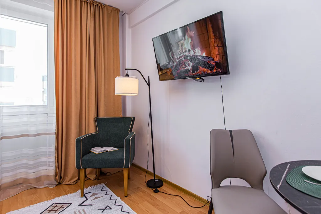 Квартира в ЖК Бастау с красивым видом на горы