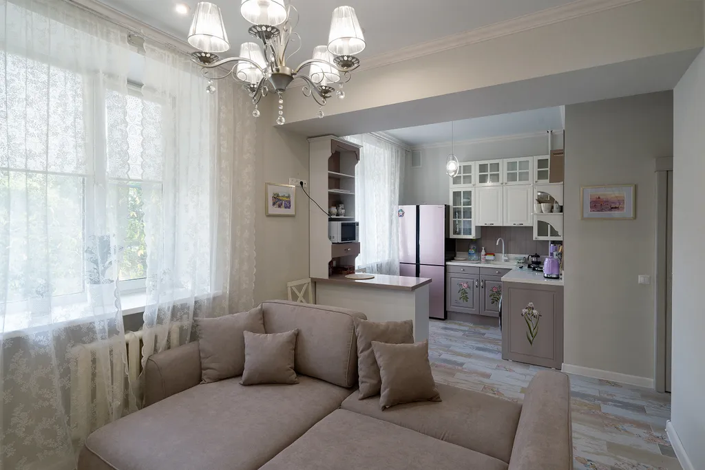 Апартаменты с камином на набережной Прованс