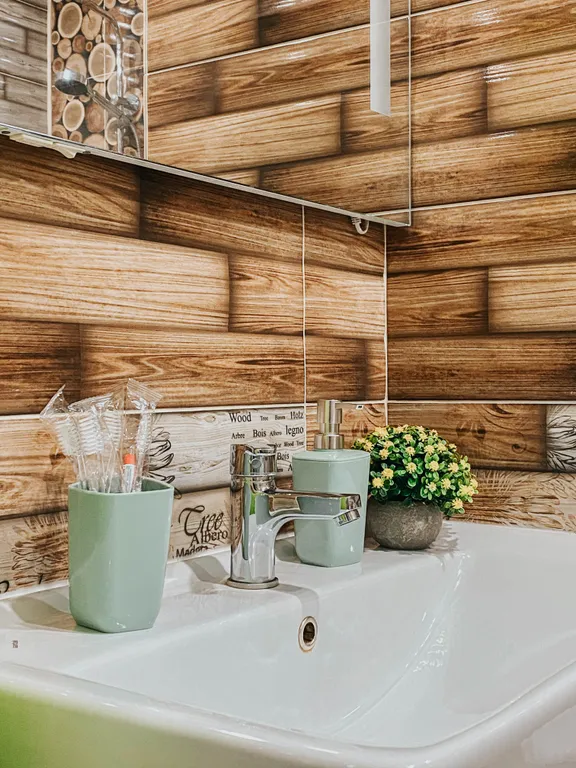 Студия в центре с видом на город