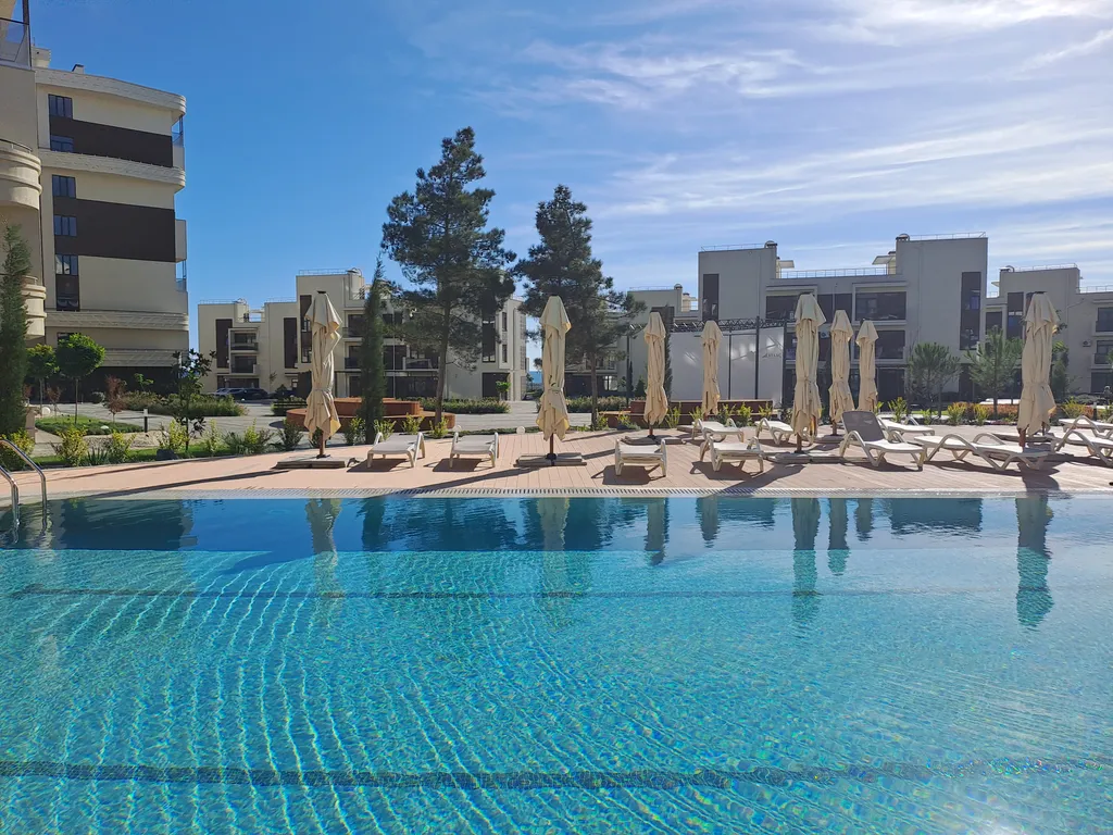 Премиум апартаменты с видом на море и горы в апарт-отеле Атлас 4*