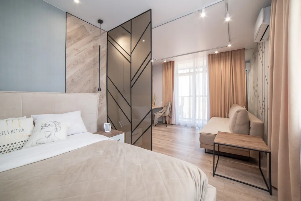 1-комнатная квартира около метро Чкаловская для 4 гостей