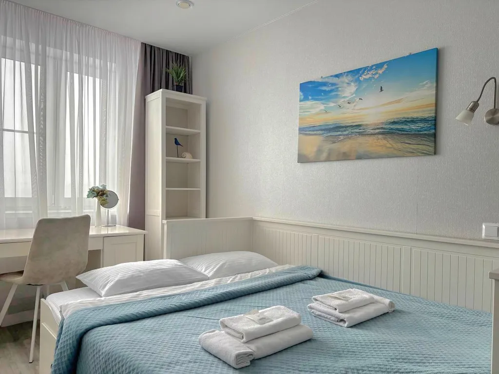 Премиум с красивым видом на город, 2 кондиционера, 2 ТВ, гостин.сервис