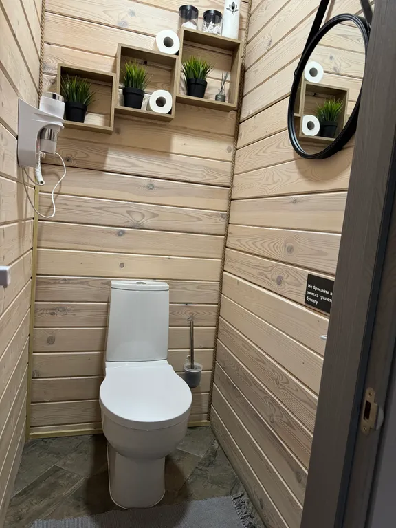 Уютный загородный дом с баней на берёзовых дровах