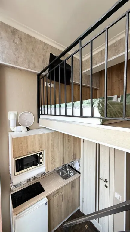 Квартира Квартира Двухуровневая студия у метро Автозаводская — Москва