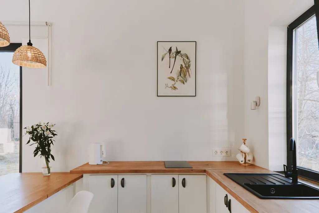 Коттедж Дом в скандинавском стиле в лесу — Ильский