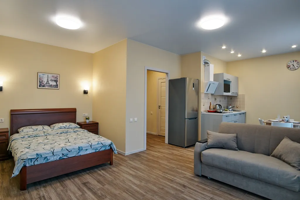 Квартира 5 мин до аквапарка, кондиционер, бойлер, уютно, тепло — аренда посуточно в Новосибирск