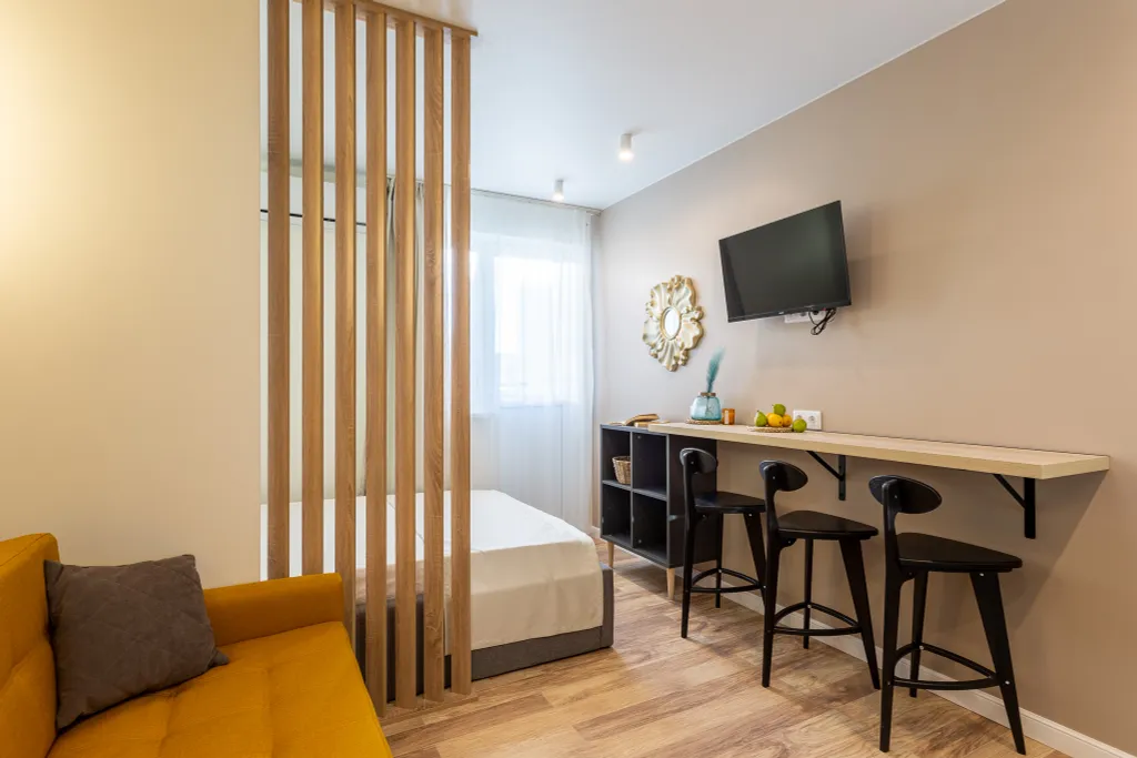 Светлая и яркая студия в ЖК Фрукты