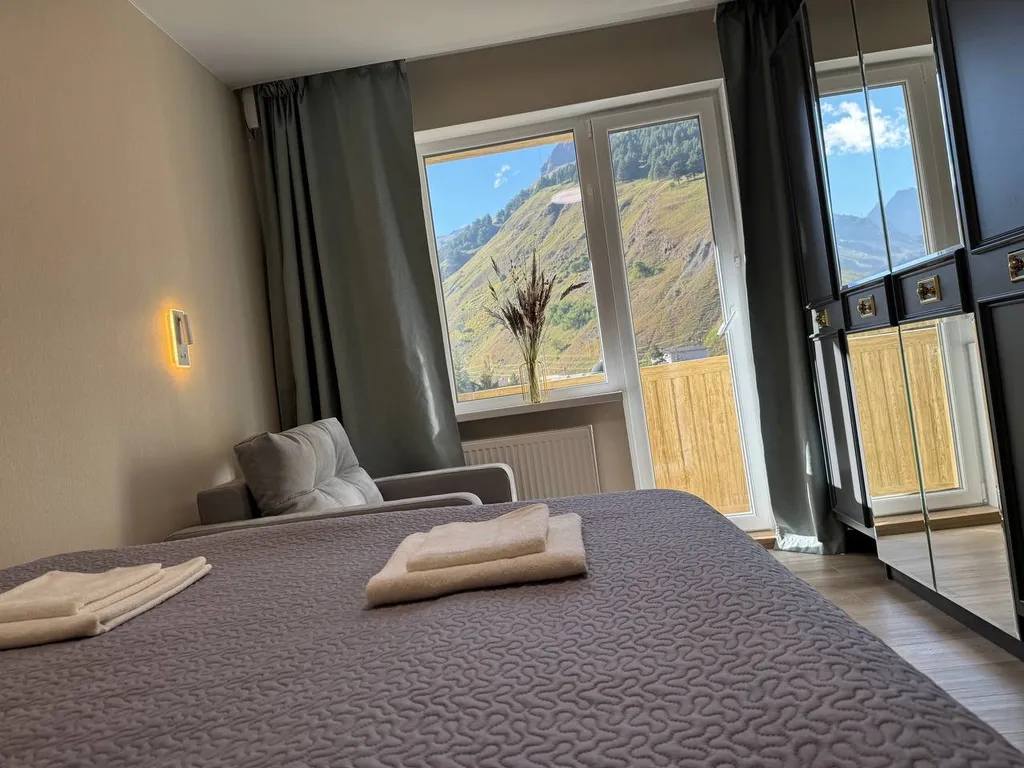 Лучшие видовые апартаменты в Терсколе, фишка - сушилка для лыж/бордов