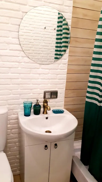 Квартира Квартира Студия с видом на море и горы с балконом — Геленджик