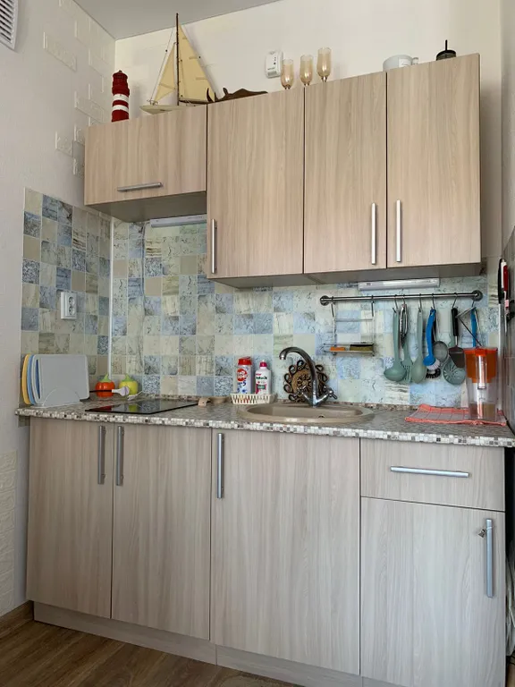 Уютная квартира в курортном городе Светлогорск 1, огороженая территори