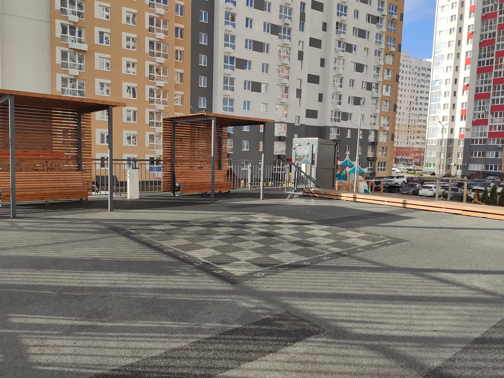 Двухкомнатная квартира евростандарта с закрытой территорией