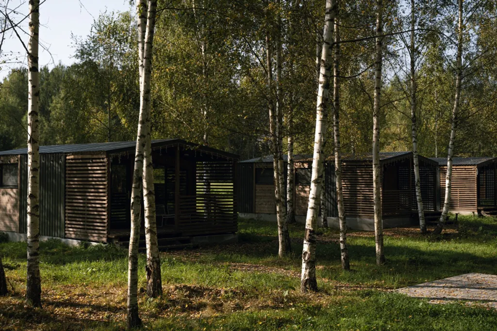 Уютные дома для отдыха от городской суеты на берегу Волги