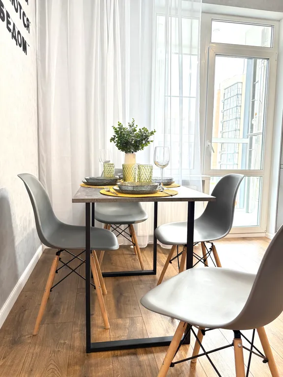 Уютная квартира в новом ЖК, рядом с трассой М4, 4 спальных места