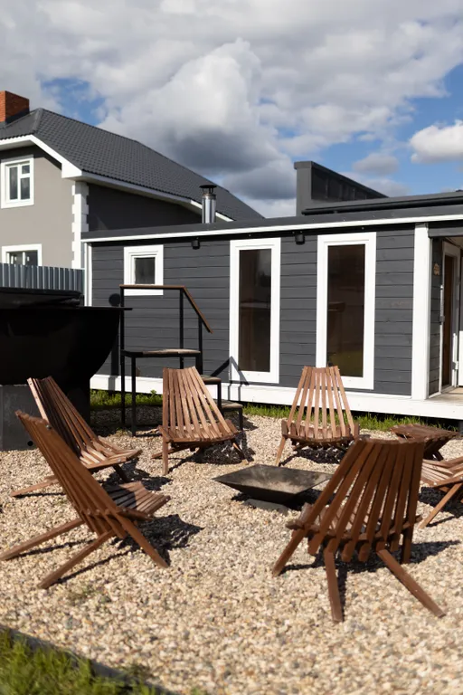 Коттедж Просторный загородный дом с мансардой, баней и горячим чаном — Воскресенское