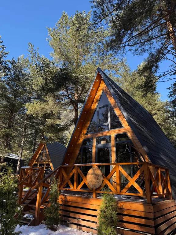 Коттедж Коттедж Терраса Зонтики Архыз — Архыз