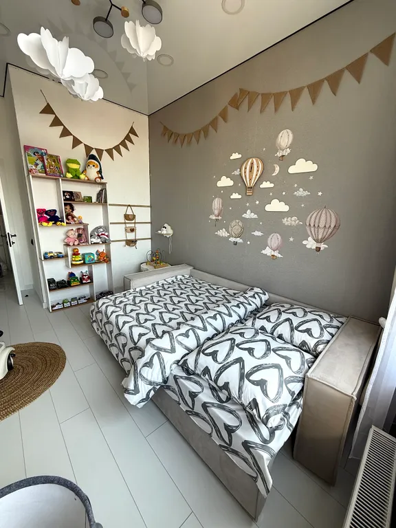 Квартира с детской комнатой и шикарным видом 24 этаж