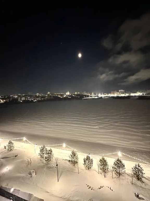 Студия с шикарным видом на реку