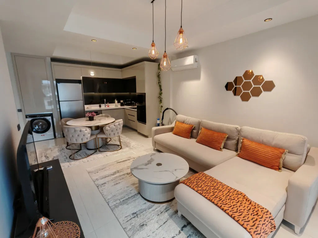 Квартира 1+1 в Azura World c видом на бассейн и аквапарком