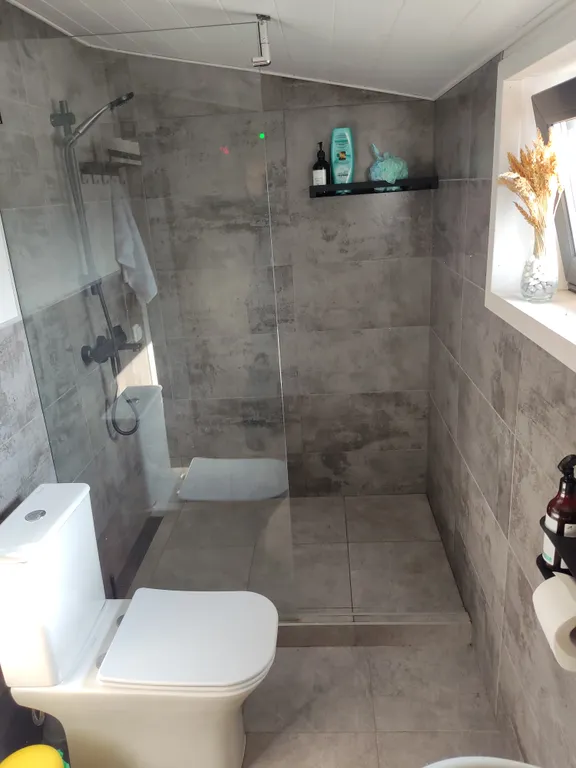 Уютный дом с видом на горы в стиле лофт с баней