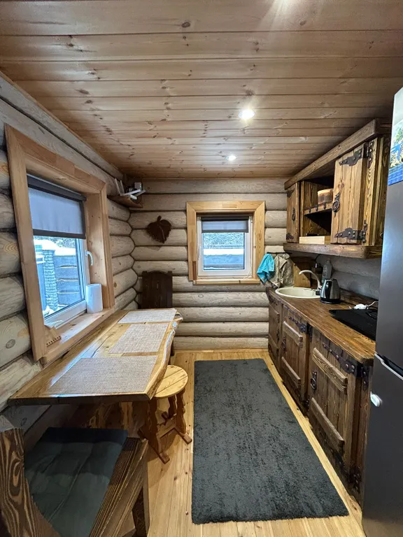 Коттедж Дом в лесу с русской баней — Кузяево