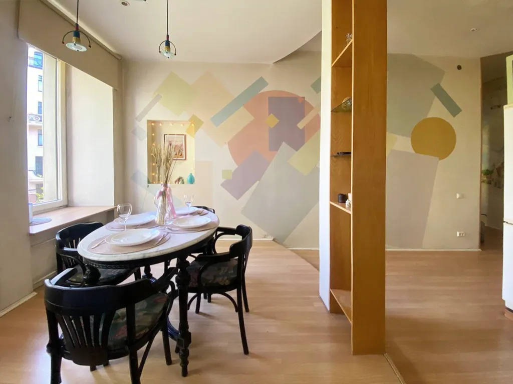 Квартира Колоритная квартира с камином и балконом в особняке Колобовых.Парковка — Санкт-Петербург