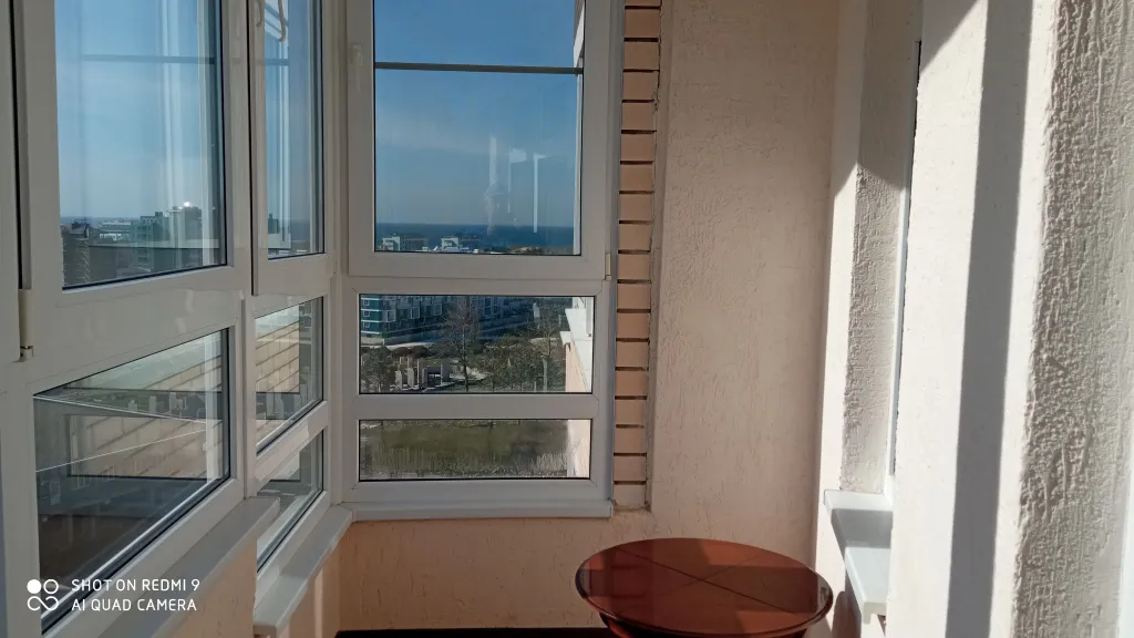 Уютная студия с видом на море