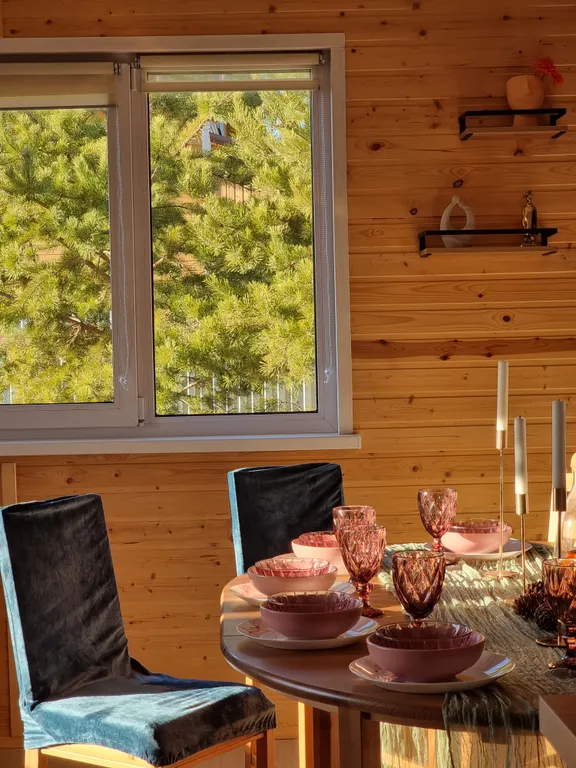 Просторный домик вблизи леса с баней