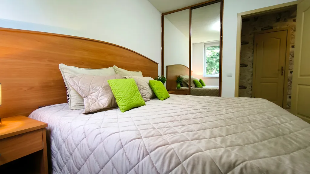 Квартира с беседкой и зоной барбекю