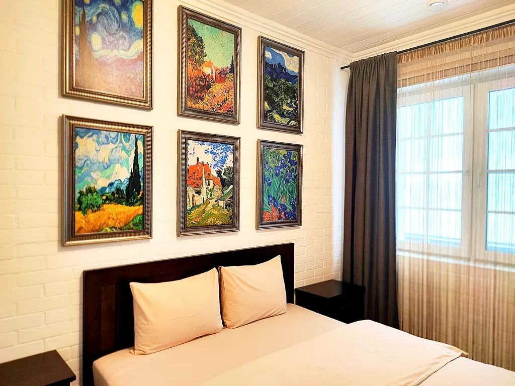 Квартира Двухкомнатный апартамент с видом на сад и внутренний дворик — аренда посуточно в Островцы