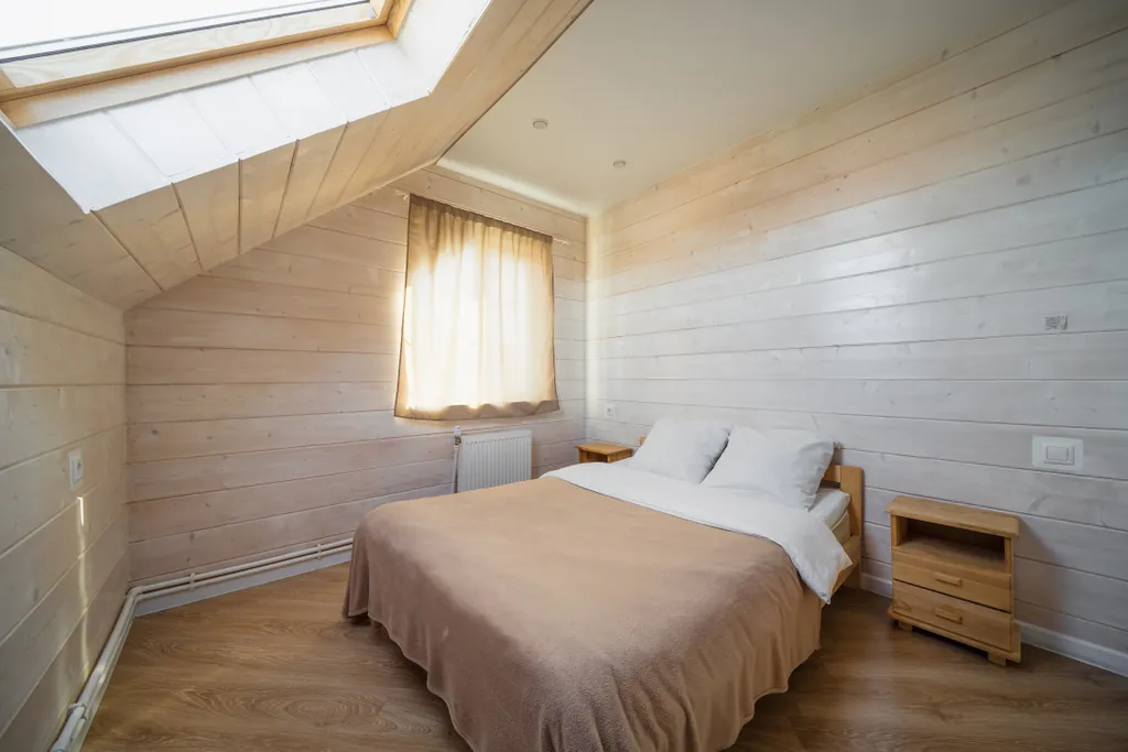 Коттедж Panda House Standart с баней на дровах — Коммунар