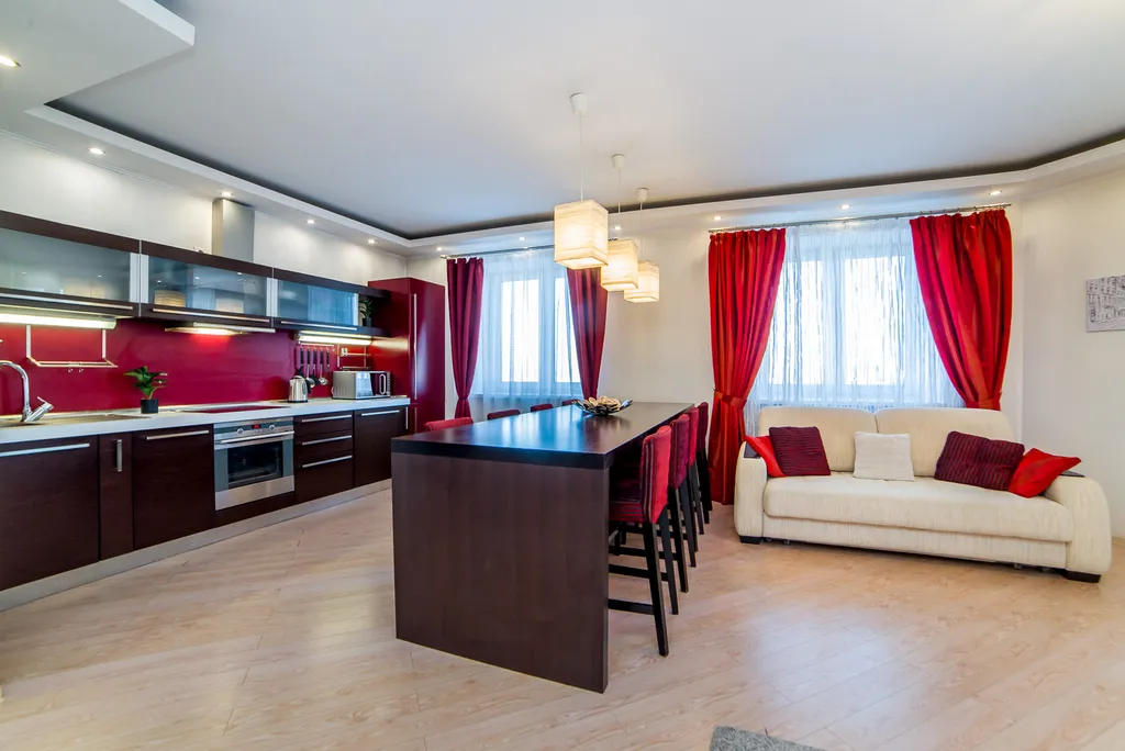 Квартира Квартира Красный бархат — Екатеринбург