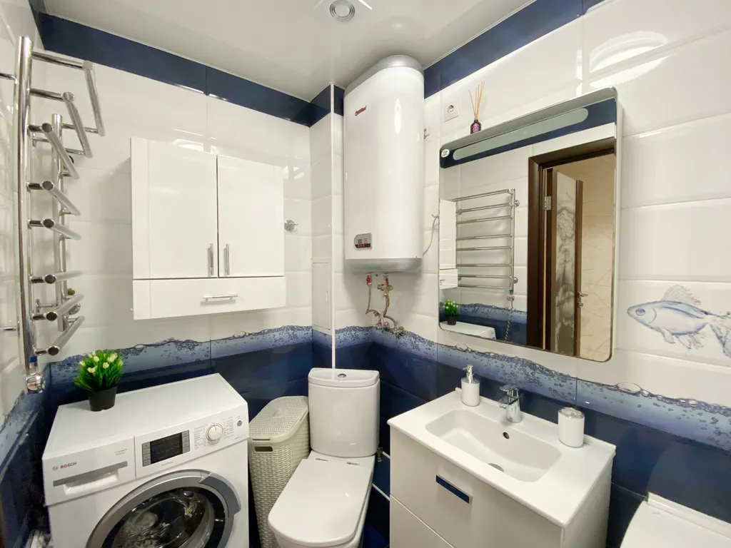 Уютная квартира у моря с хорошим ремонтом